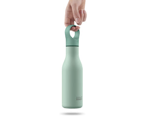 Botella con aislamiento al vacío de acero inox Loop 500ml Verde