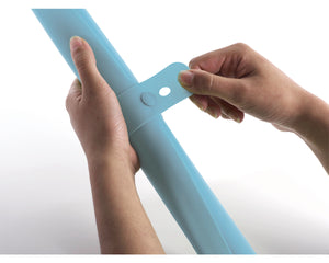 Mat de silicona antideslizante repostería Roll-Up Azul